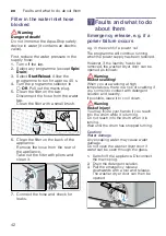 Preview for 42 page of Siemens WD15G422GB Instruction Manual And Installation Instructions