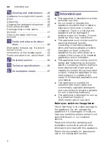 Preview for 4 page of Siemens WD15G440TR Instruction Manual And Installation Instructions