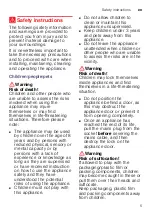 Preview for 5 page of Siemens WD15G440TR Instruction Manual And Installation Instructions