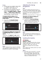 Preview for 27 page of Siemens WD15G440TR Instruction Manual And Installation Instructions