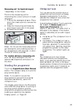 Preview for 29 page of Siemens WD15G440TR Instruction Manual And Installation Instructions