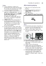 Preview for 31 page of Siemens WD15G440TR Instruction Manual And Installation Instructions