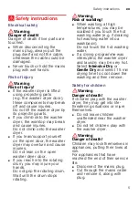 Preview for 5 page of Siemens WD15G441DN Instruction Manual And Installation Instructions