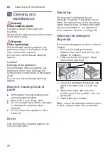 Preview for 28 page of Siemens WD15G441DN Instruction Manual And Installation Instructions