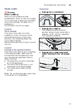 Preview for 41 page of Siemens WD15G441DN Instruction Manual And Installation Instructions