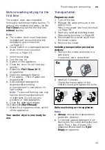 Preview for 43 page of Siemens WD15G441DN Instruction Manual And Installation Instructions