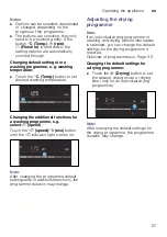 Предварительный просмотр 27 страницы Siemens WD15G442DN Instruction Manual And Installation Instructions