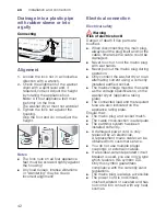 Preview for 42 page of Siemens WD15H520GB Instruction Manuals