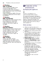 Preview for 6 page of Siemens WD15H542EU Instruction Manual And Installation Instructions