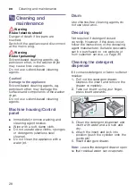 Preview for 28 page of Siemens WD15H542EU Instruction Manual And Installation Instructions