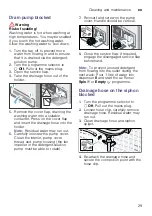 Preview for 29 page of Siemens WD15H542EU Instruction Manual And Installation Instructions