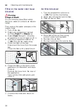 Preview for 30 page of Siemens WD15H542EU Instruction Manual And Installation Instructions