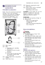 Preview for 37 page of Siemens WD15H542EU Instruction Manual And Installation Instructions