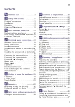 Preview for 3 page of Siemens WD4HU541DN Instruction Manual And Installation Instructions