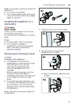 Preview for 15 page of Siemens WD4HU541DN Instruction Manual And Installation Instructions