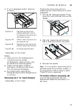 Preview for 43 page of Siemens WD4HU541DN Instruction Manual And Installation Instructions