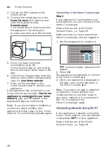 Preview for 48 page of Siemens WD4HU541DN Instruction Manual And Installation Instructions