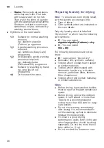 Preview for 26 page of Siemens WD4HU541ES Instruction Manual And Installation Instructions