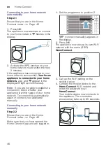 Preview for 46 page of Siemens WD4HU541ES Instruction Manual And Installation Instructions