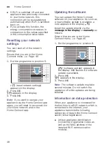 Preview for 48 page of Siemens WD4HU541ES Instruction Manual And Installation Instructions