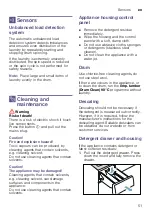 Preview for 51 page of Siemens WD4HU541ES Instruction Manual And Installation Instructions