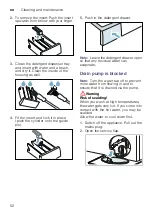 Preview for 52 page of Siemens WD4HU541ES Instruction Manual And Installation Instructions