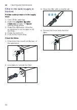 Preview for 54 page of Siemens WD4HU541ES Instruction Manual And Installation Instructions