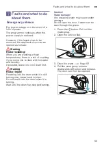 Preview for 55 page of Siemens WD4HU541ES Instruction Manual And Installation Instructions