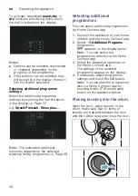 Предварительный просмотр 40 страницы Siemens WD4HU541EU Instruction Manual And Installation Instructions