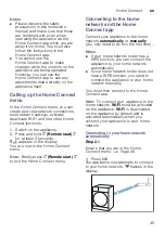 Предварительный просмотр 45 страницы Siemens WD4HU541EU Instruction Manual And Installation Instructions