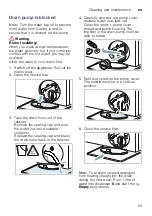 Предварительный просмотр 53 страницы Siemens WD4HU541EU Instruction Manual And Installation Instructions