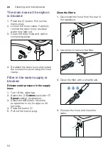 Предварительный просмотр 54 страницы Siemens WD4HU541EU Instruction Manual And Installation Instructions