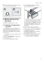 Предварительный просмотр 19 страницы Siemens WD4HU541GB User Manual And Installation Instructions