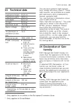 Предварительный просмотр 55 страницы Siemens WD4HU541GB User Manual And Installation Instructions