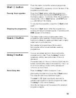 Preview for 19 page of Siemens WDI1441 Instruction Manual And Installation Instructions