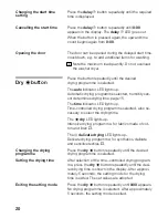 Preview for 20 page of Siemens WDI1441 Instruction Manual And Installation Instructions