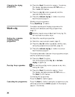 Preview for 26 page of Siemens WDI1441 Instruction Manual And Installation Instructions