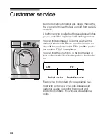 Preview for 36 page of Siemens WDI1441 Instruction Manual And Installation Instructions