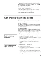 Предварительный просмотр 3 страницы Siemens WDI1442 Instruction Manual And Installation Instructions