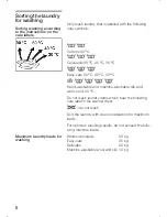 Предварительный просмотр 8 страницы Siemens WDI1442 Instruction Manual And Installation Instructions