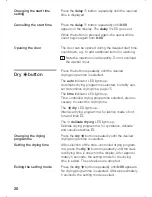 Предварительный просмотр 20 страницы Siemens WDI1442 Instruction Manual And Installation Instructions