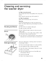 Предварительный просмотр 29 страницы Siemens WDI1442 Instruction Manual And Installation Instructions