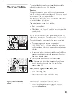 Предварительный просмотр 41 страницы Siemens WDI1442 Instruction Manual And Installation Instructions