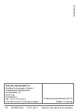 Preview for 60 page of Siemens WFC3 Series Mounting Instructions