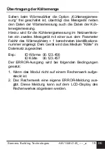 Предварительный просмотр 21 страницы Siemens WFZ56 Series Mounting And Commissioning Instructions