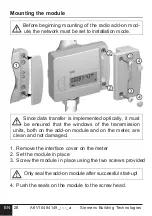 Предварительный просмотр 30 страницы Siemens WFZ56 Series Mounting And Commissioning Instructions