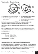 Предварительный просмотр 19 страницы Siemens WFZ661 Mounting And Commissioning Instructions