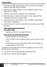 Предварительный просмотр 32 страницы Siemens WFZ661 Mounting And Commissioning Instructions