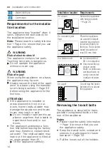 Preview for 14 page of Siemens WG42A1X0GC User Manual And Installation Instructions