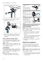 Preview for 16 page of Siemens WG42A1X0GC User Manual And Installation Instructions